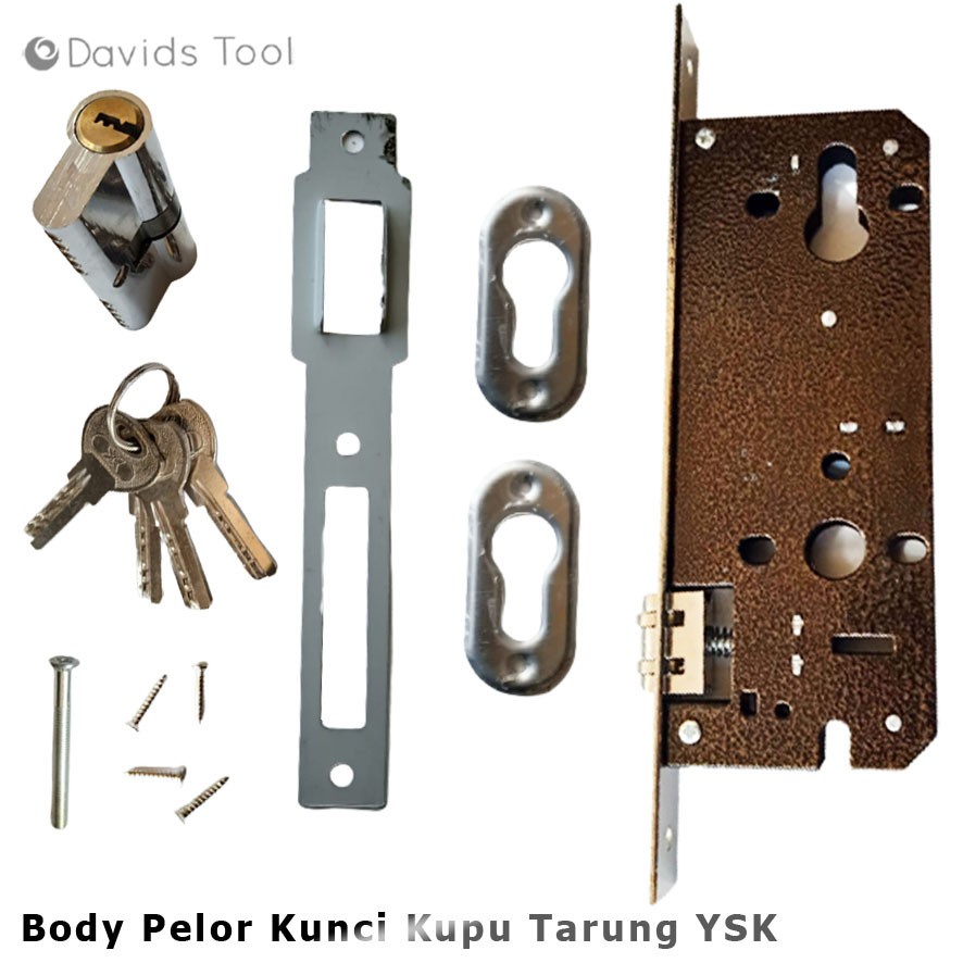 Body Kunci Pelor Pintu Rumah Kupu Tarung YSK