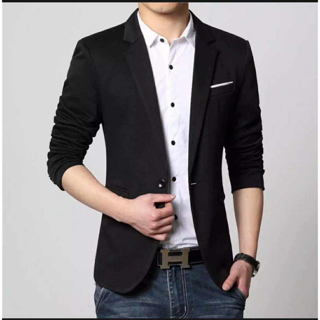 Blazer Pria - Jas Pria - Jas Panjang Pria - Blazer Casual - Jas Forman - Jas Blazer