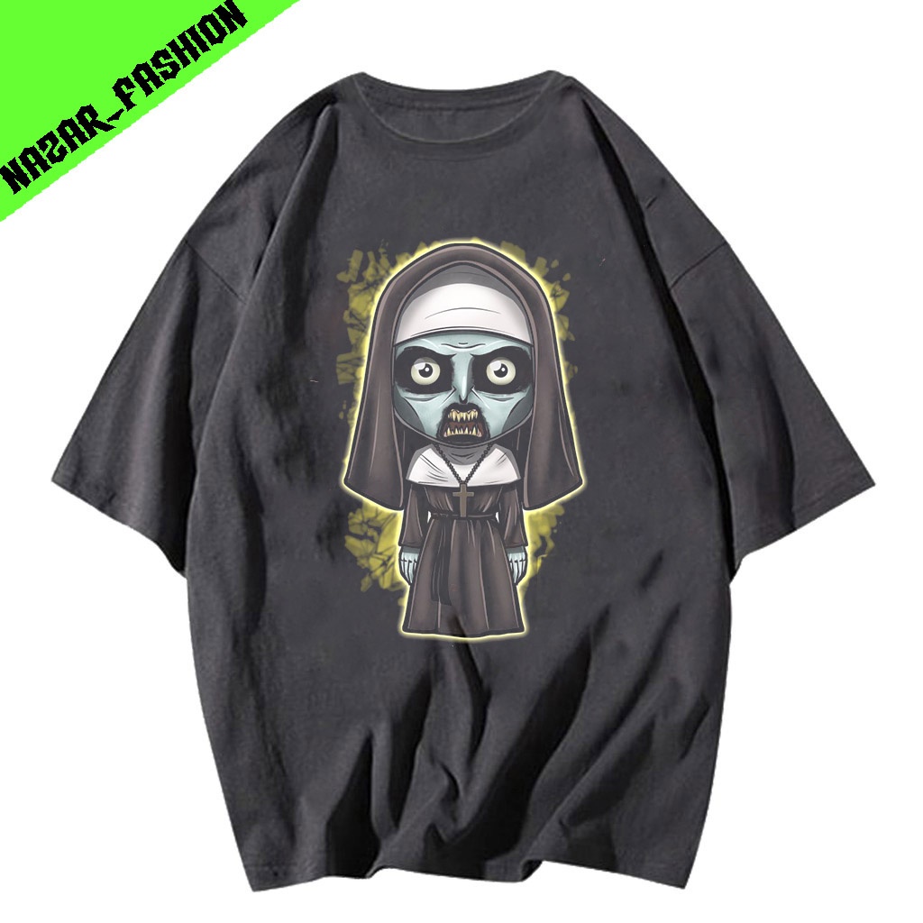Oversize the nun anime vintage tee