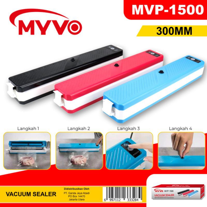 Plastik Vaccum Sealer Alat Pengepres Makanan dll