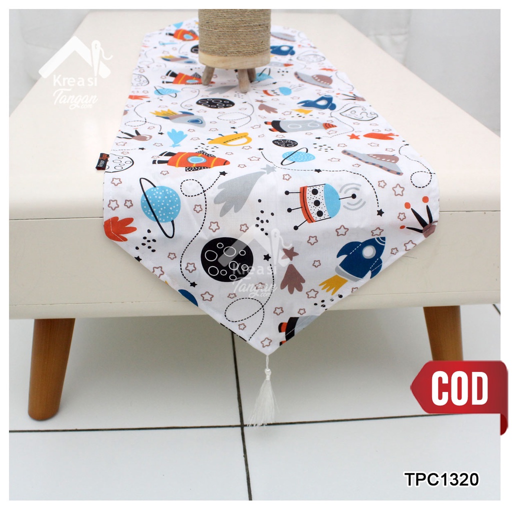 Taplak Meja / Table Runner Ukuran 105x30 - 150x35 TPC1322