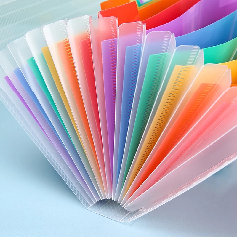 Hot Sale/1Pc Manajer Sortir Folder A6/Perlengkapan Penyimpanan File Kantor Plastik 13kisi/map Sortiran Nota Tagihan/Alat Tulis Siswa Hadiah Perlengkapan Kantor