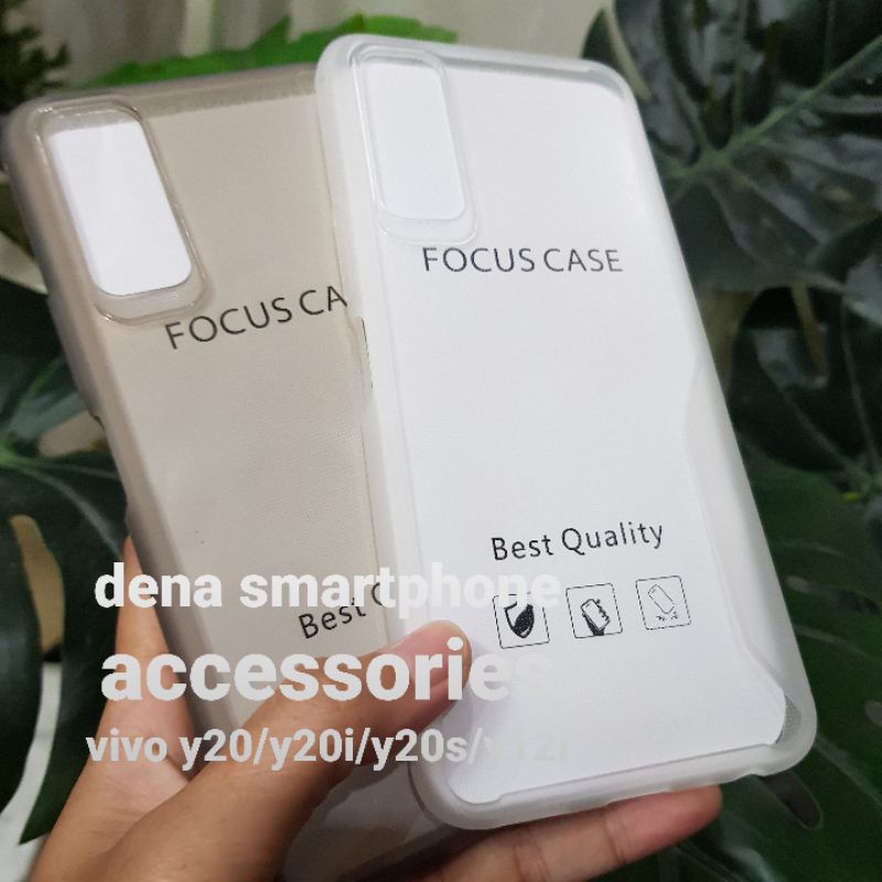 Soft Case Silikon Focus Case Transparan Oppo Y20 Oppo Y12s Oppo Y20s Oppo Y20i