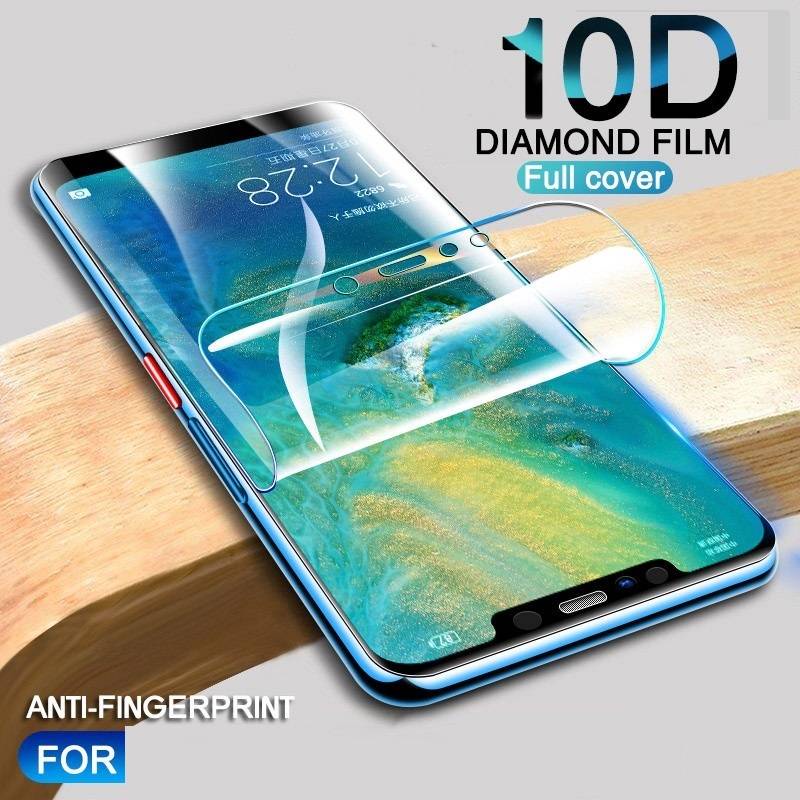 Soft Hydrogel Film Huawei P40 P30 P20 Lite Mate 40 30 20 10 Pro Anti-fingerprint TPU Full Screen Protector