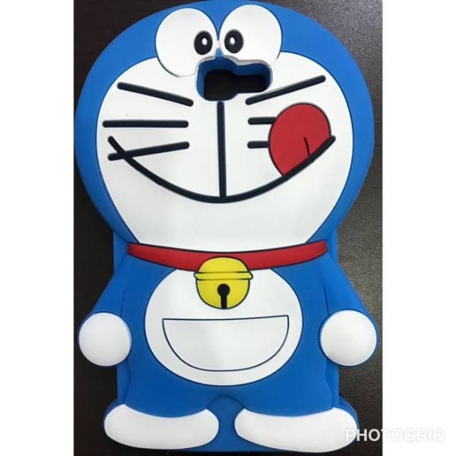 Samsung A5 2017 A520 Case 4D Doraemon Softcase Karakter Rubber