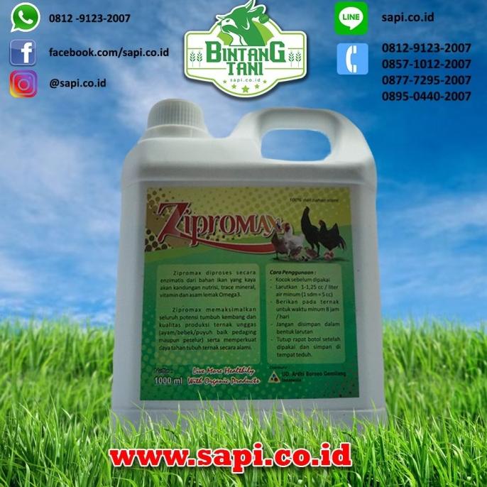 *#*#*#] Zipromax 1 Liter - Asam Amino Esensial - Bintang Tani