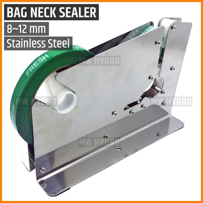 

Hemat Bag Neck Sealer - Alat Ikat Plastik Buah - Stainless Steel Berkualitas