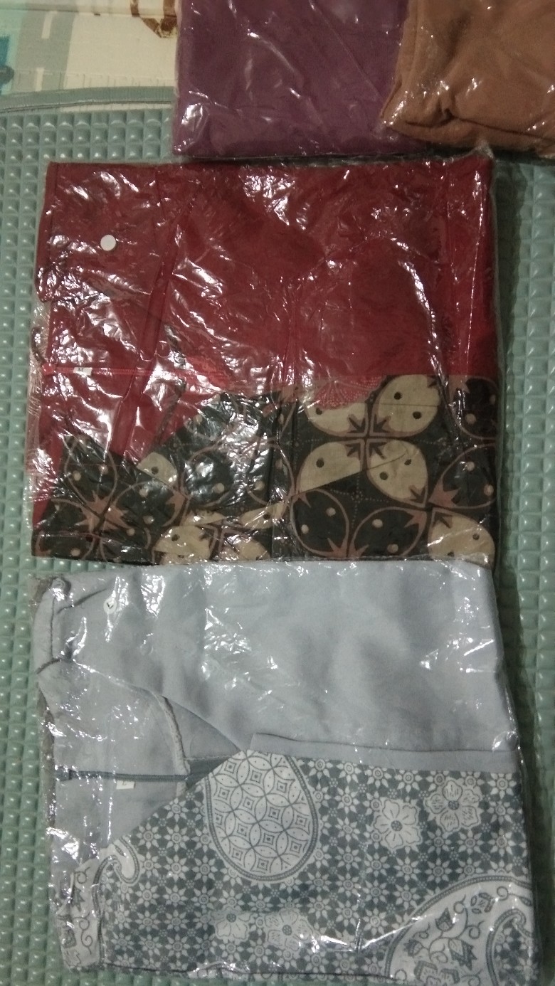 Atasan Batik Dolby Dolbi Dobby Doby Tenun Sutra Tulis Halus Katun Atbm Baron ,sarombit Atasan