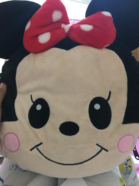 Balmut Tsum Disney Mickey Minnie Mouse - Bantal Boneka Selimut Tikus Import Lucu