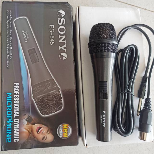 MIC SONY ES-845 MIC KABEL SONY MURAH MICROPHONE SONY ES-845 MIC MURAH