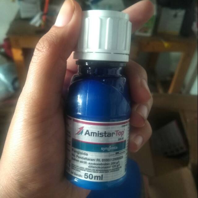 AMISTAR TOP 50ML / AMISTAR TOP OBAT LAYU DAUN /AMISTAR TOP FUNGISIDA 50ML