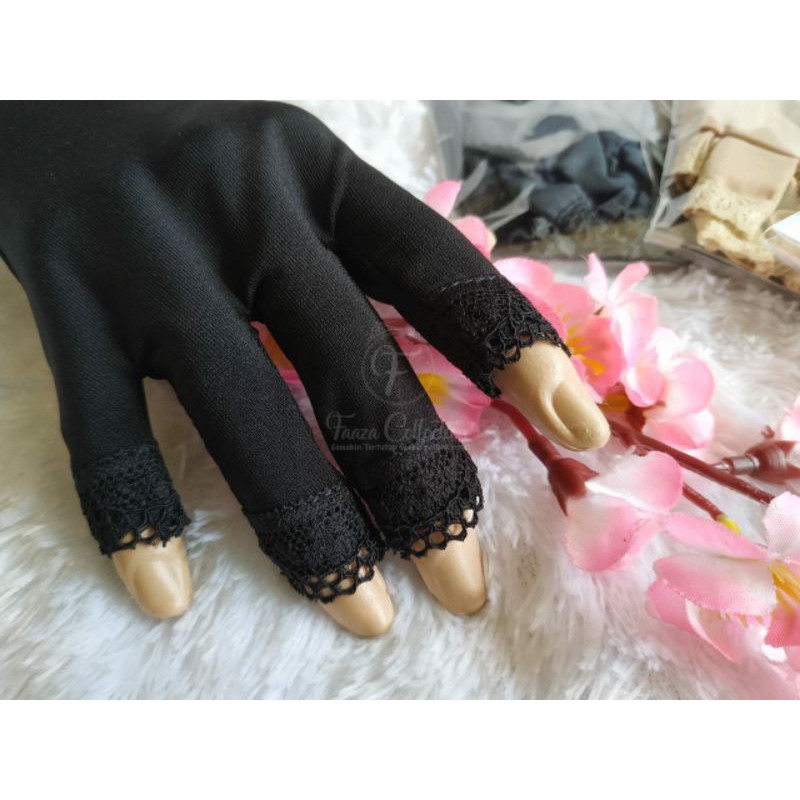 Sarung Tangan Renda by Faaza Collection