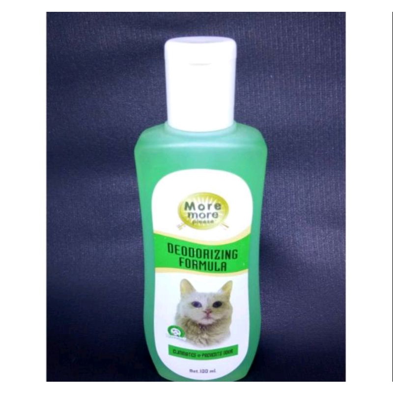 More More Please Deodorizing Formula 100ml shampoo kucing