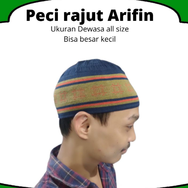 Peci Rajut Yaman Tebal San Ah I Peci Rajut San'ah