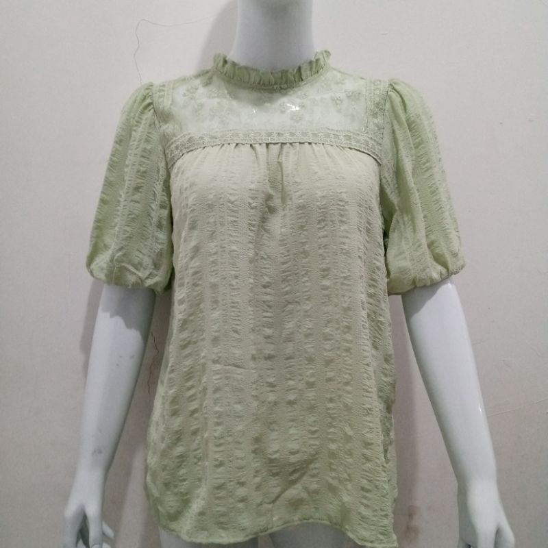 Blouse Casual Branded Sisa Export Termurah