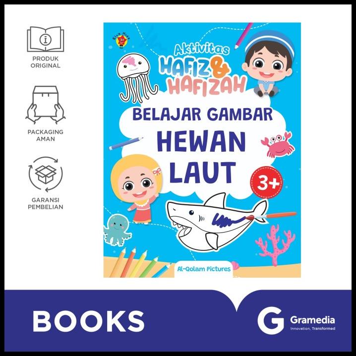 Jual Aktivitas Hafiz Hafizah: Belajar Gambar Hewan Laut 