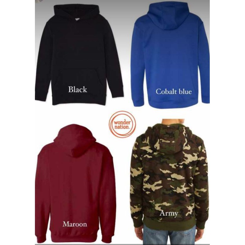 SWEATER HOODIE UNISEX WONDER NATION ORIGINAL