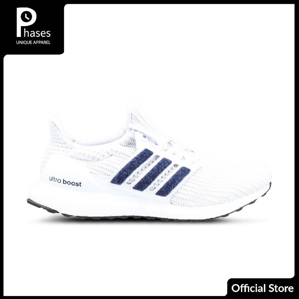 Adidas Ultraboost 4.0 DNA White Blue Original Import
