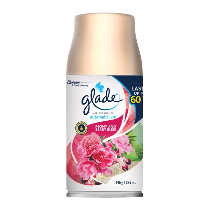 Glade Matic Spray Air Freshener Peony & Berry Bliss Refill 146 gr / 225 ml