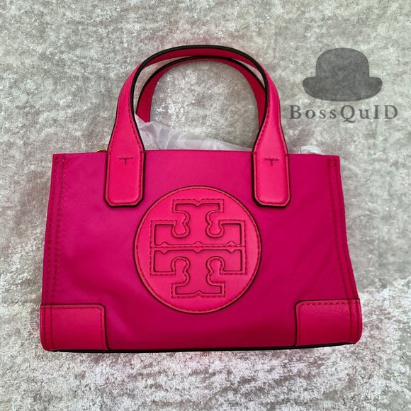 Tory Burch Micro Ella Tote Pink