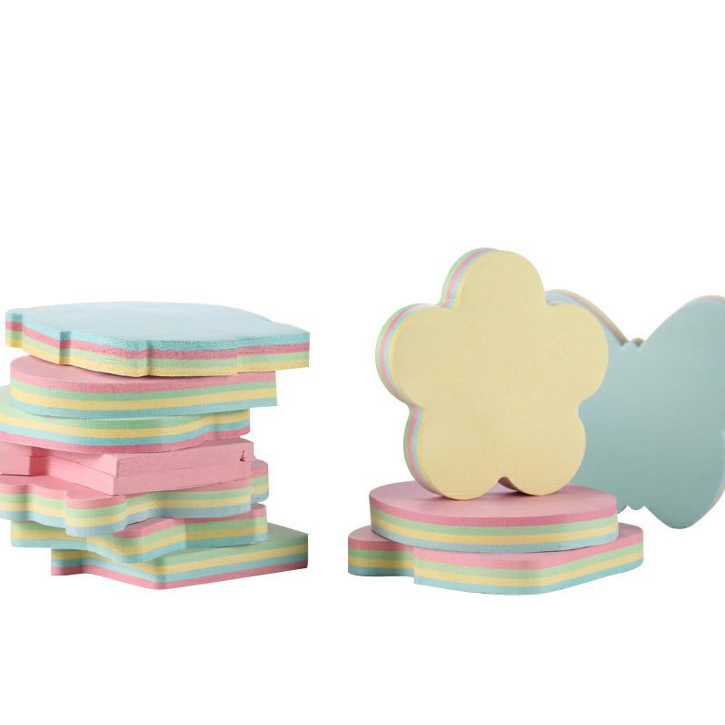 Memo &amp; Sticky Notes Kerta/ Bentuk Fancy - 7,6 x 7,6 cm HAa2231