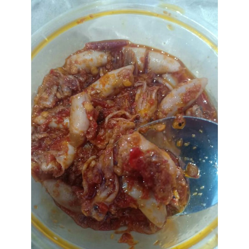 

Spesial Sambel Baby Cumi Super Pedas (Tester)