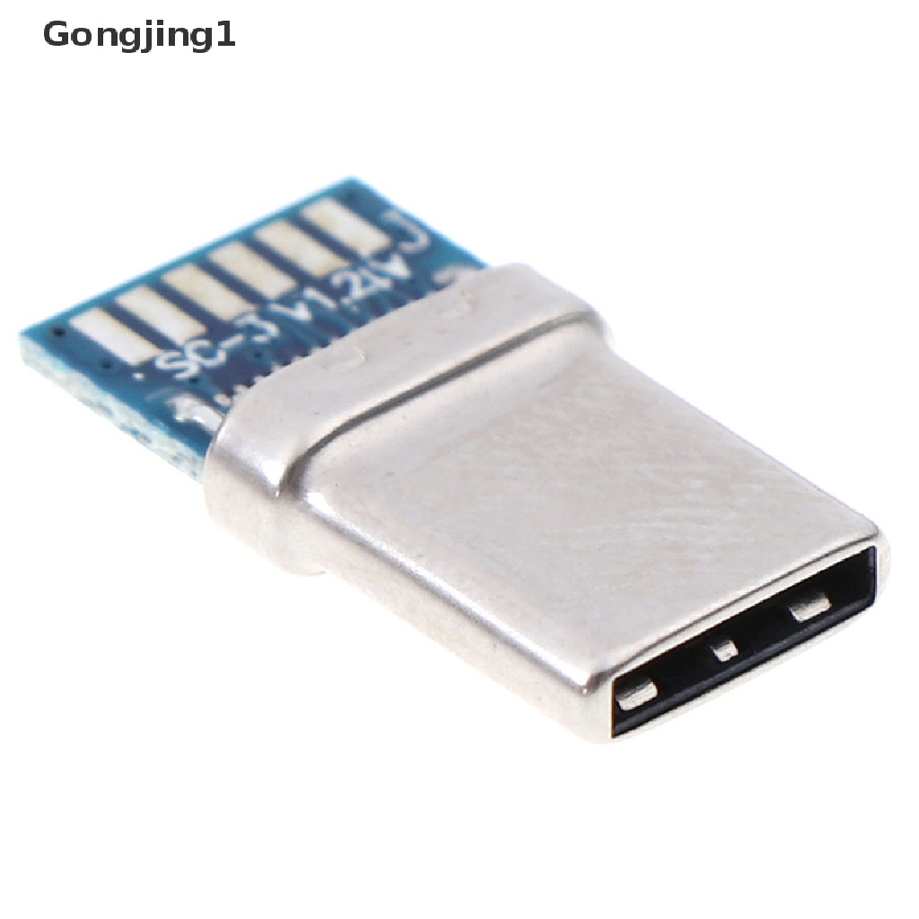 Gongjing1 Kabel Data / Charger USB 3.1 Tipe-C Male DIY