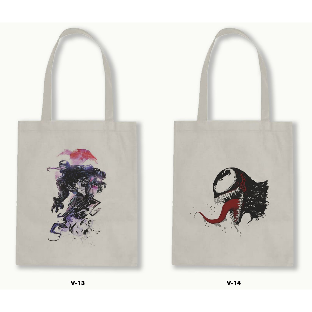 TOTE BAG BLACU -  VENOM .01