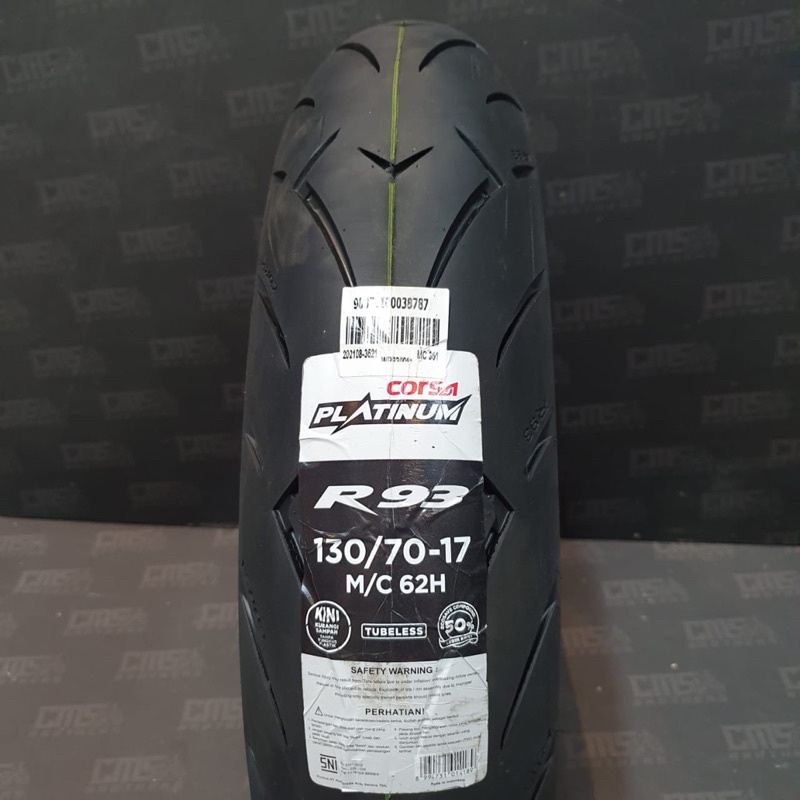 Ban Luar Corsa Platinum 130 70 17 R93 Tubeless