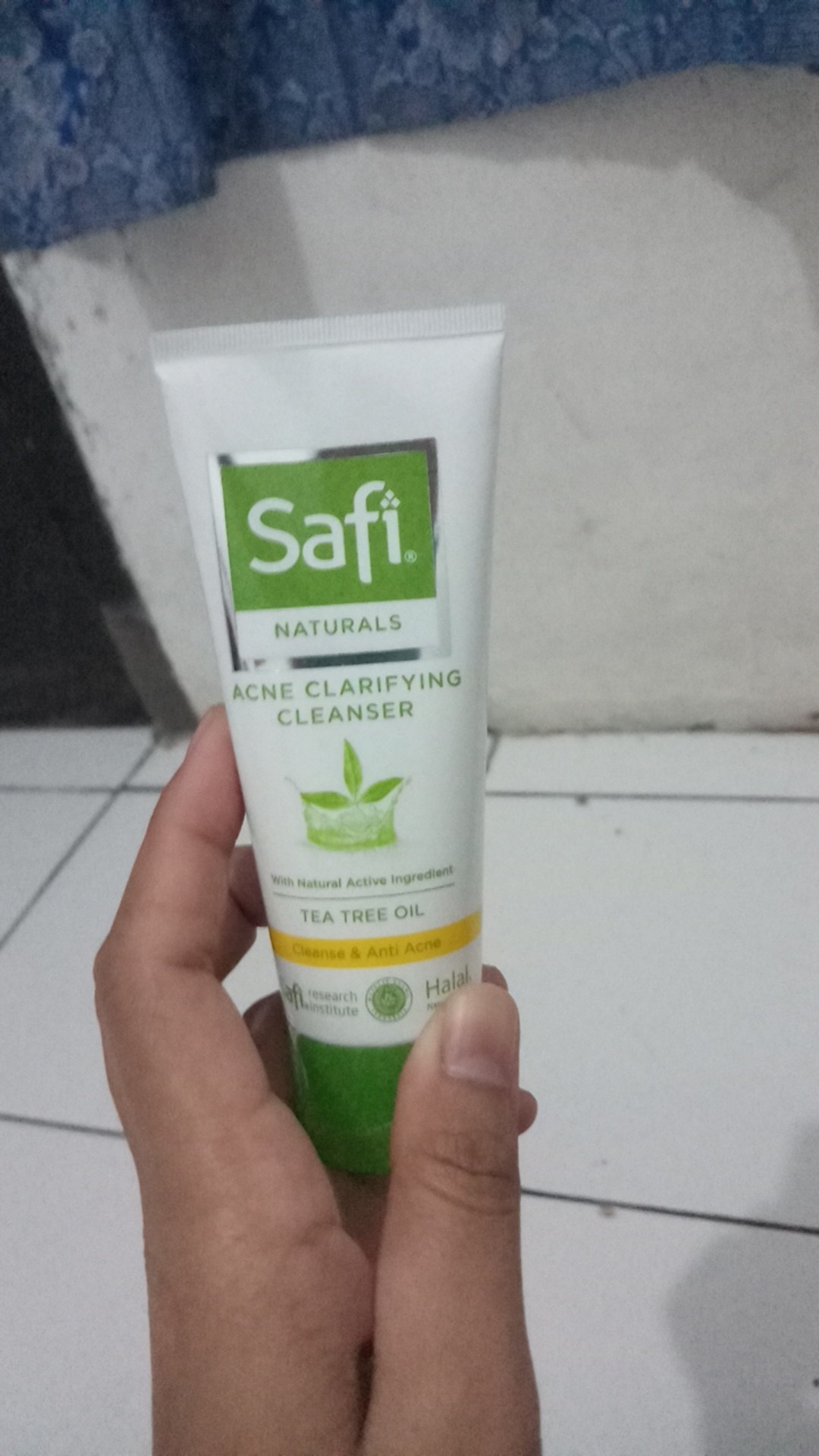 Safi Naturals Acne Clarifying Cleanser 50gr Shopee Indonesia