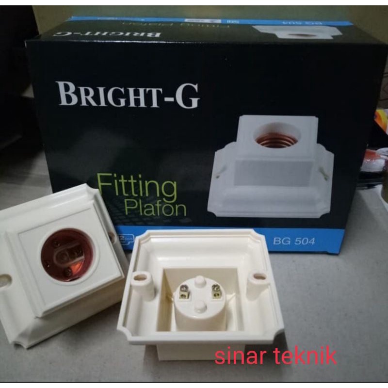 Fitting Lampu Plafon / Bright-G