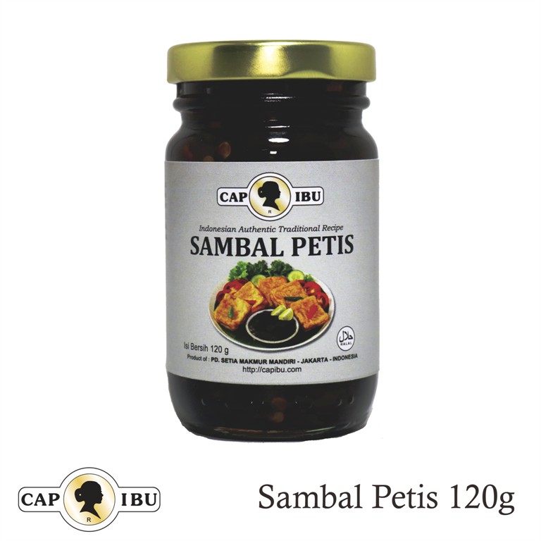 

Sambal Petis Cap Ibu 120G (Botol Mini)