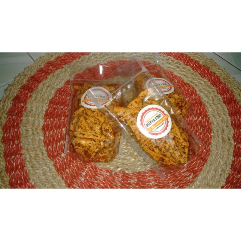 

Basreng daun jeruk isi 250gram