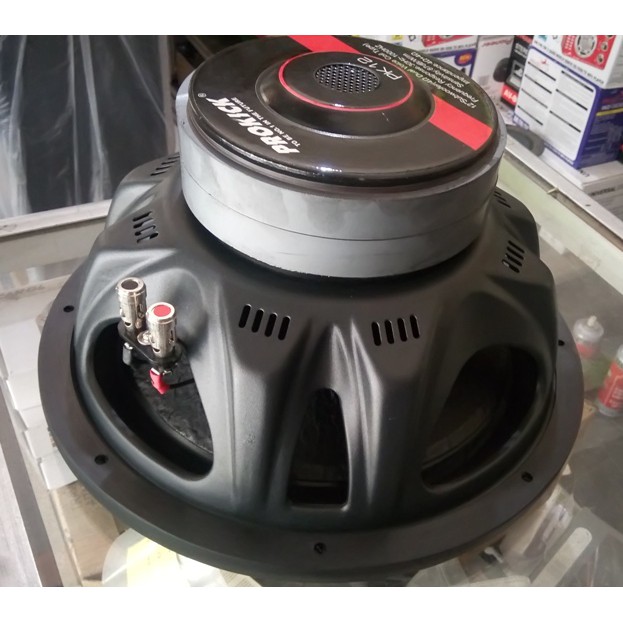 Speaker Subwoofer BADAK PROKICK 1500W Super Bass DOUBLE MAGNET