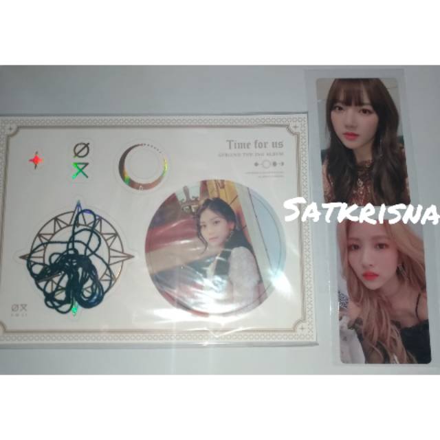 GFRIEND TIME FOR US LIMITED PHOTOCARD PAPER MOBIL POP UP CARD