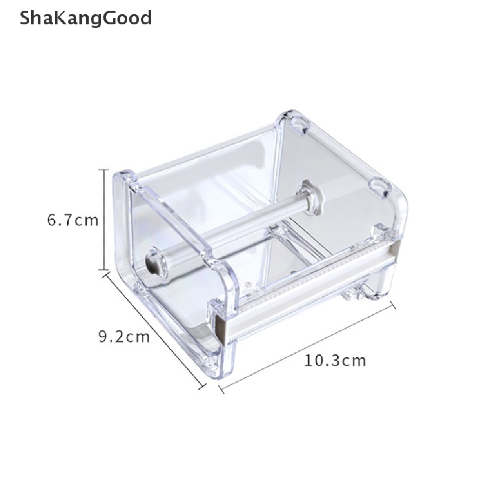 Skid Dispenser Selotip Washi Dengan Pemotong Untuk Kantor