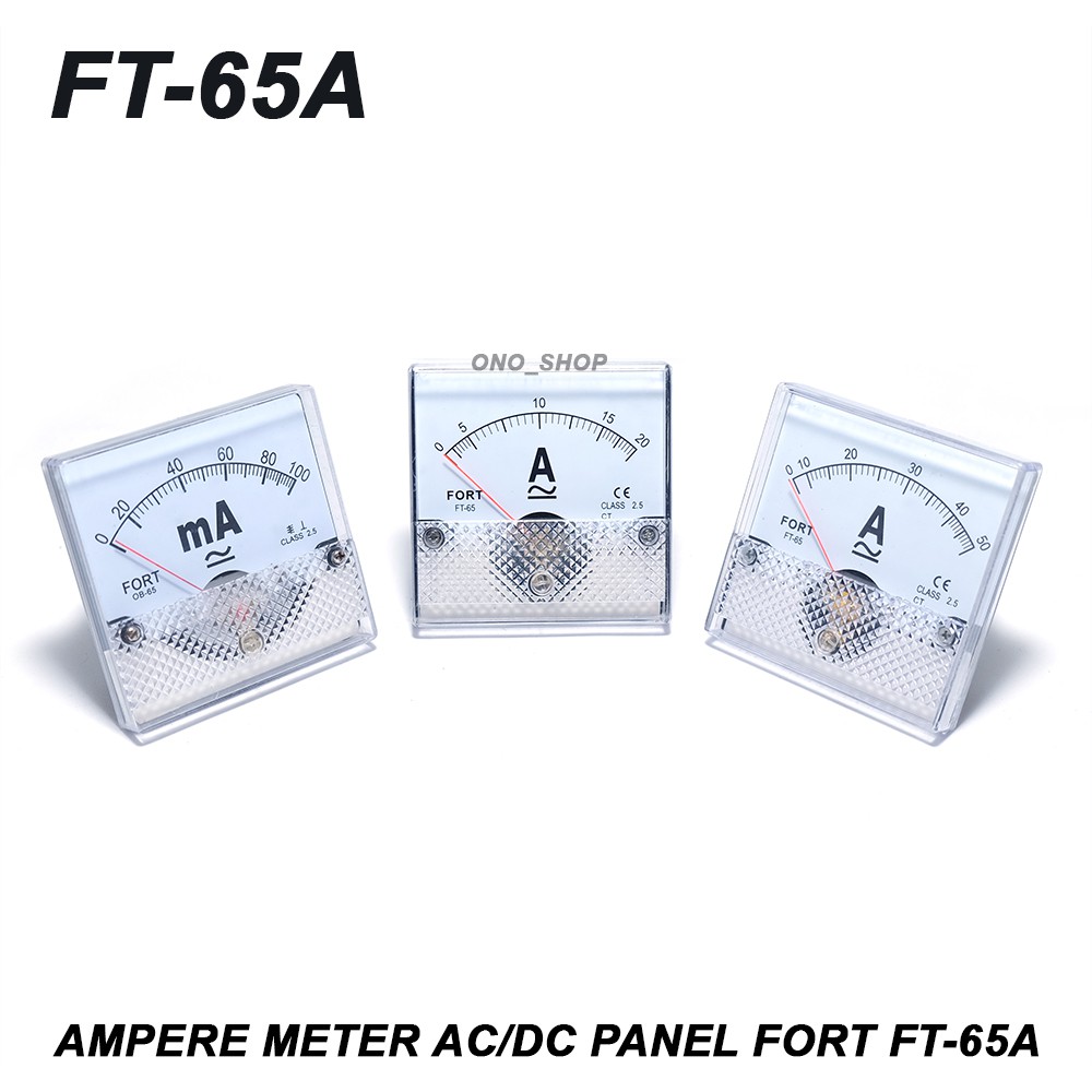 FORT FT-65A - Ampere Meter AC/DC Panel