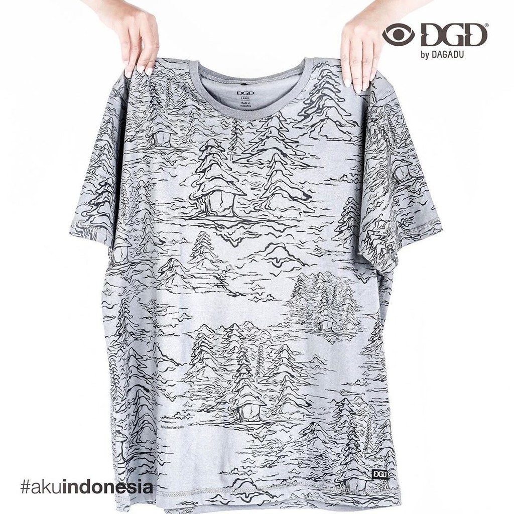 Kaos DGD by Dagadu Jogja - Pura Ulun Bali