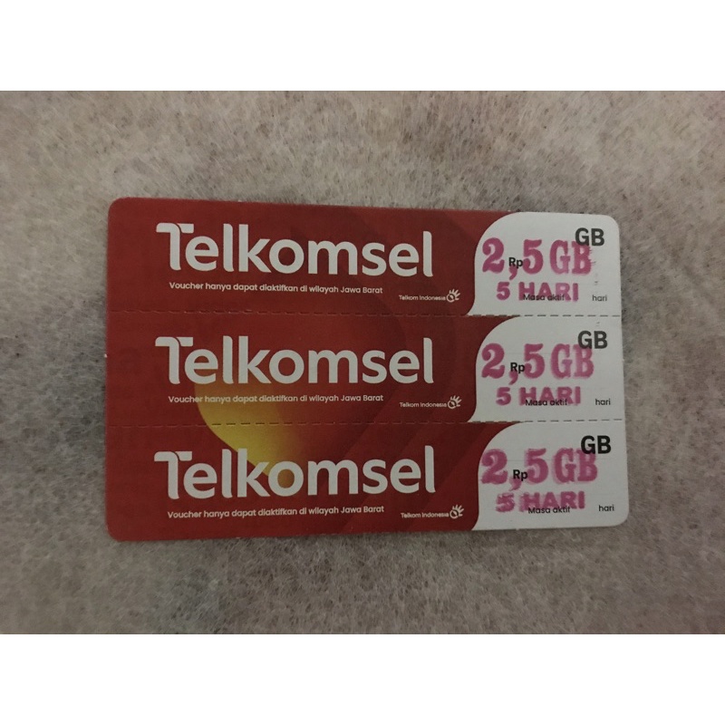 Vocer telkomsel 2,5gb
