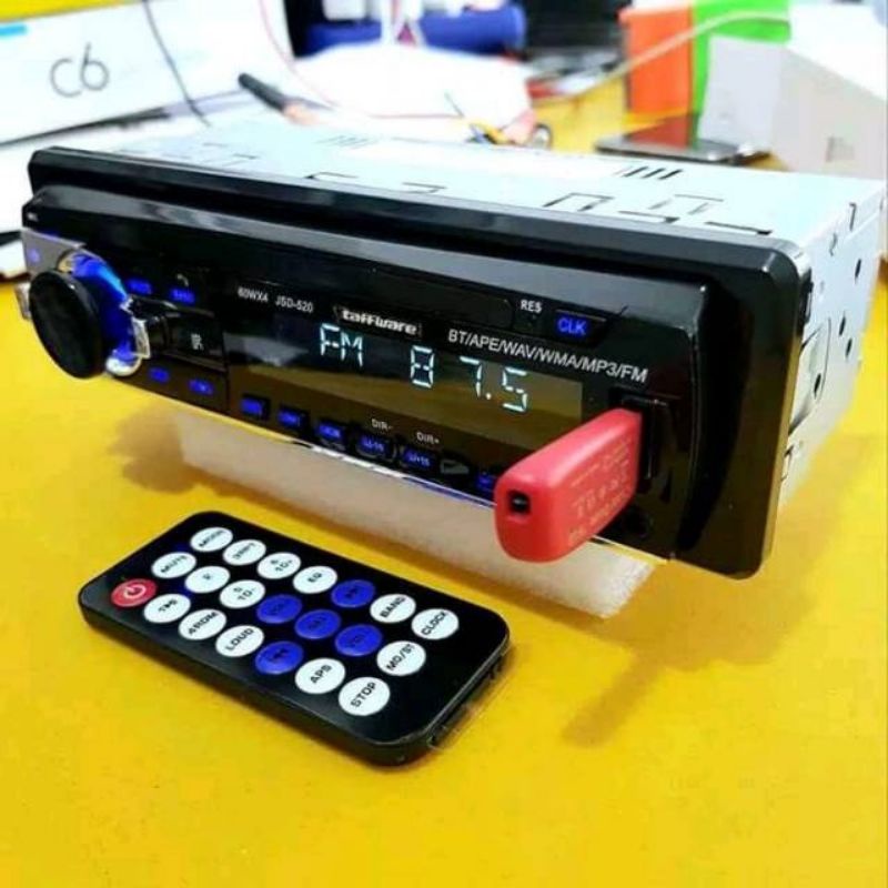 Tape Audio Mobil Multifungsi (Bluetooth, Mp3, USB, Flashdisk, FM Radio)