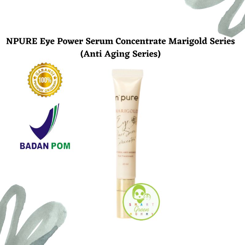 NPURE Eye Power Serum Concentrate Marigold Series (Anti Aging Series)