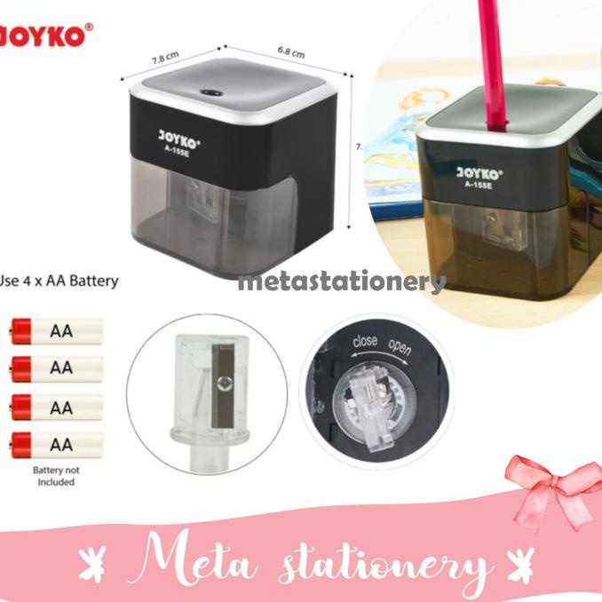 

(COD) Electric Sharpener / Serutan Elektrik Joyko A-155E TERUJI Kode 759