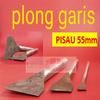 

Plong Kulit bentuk Garis Pisau 55mm/Plong Garis Pisau/Pembolong Pisau Garis 55mm