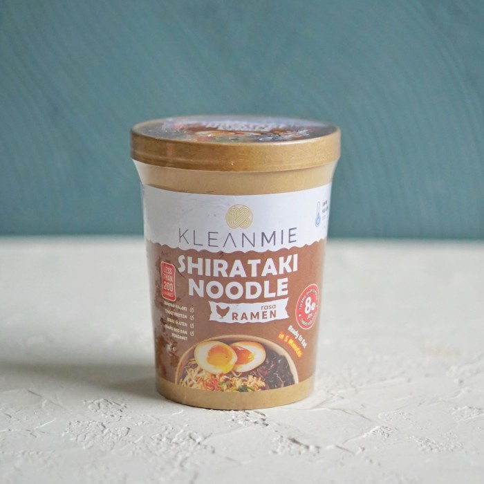 

Kleanmie Shirataki Noodle Rasa Ramen 370g