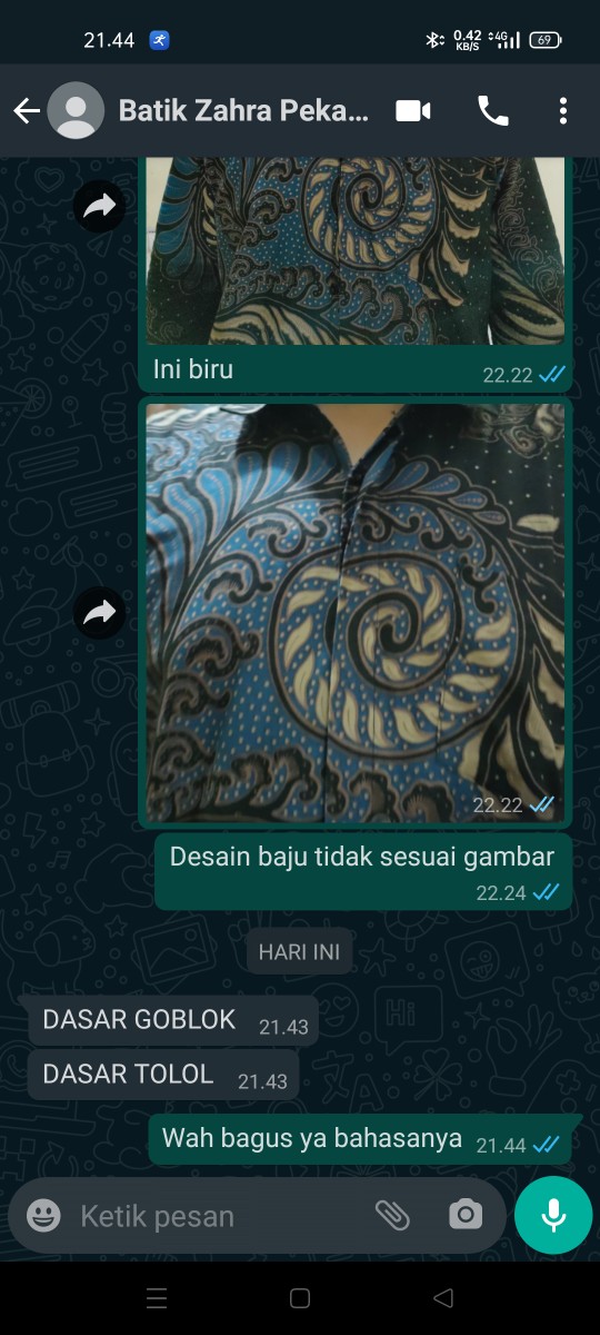 Bisa Pisah Batik Keluarga Gamis Busui Motif Prasasti