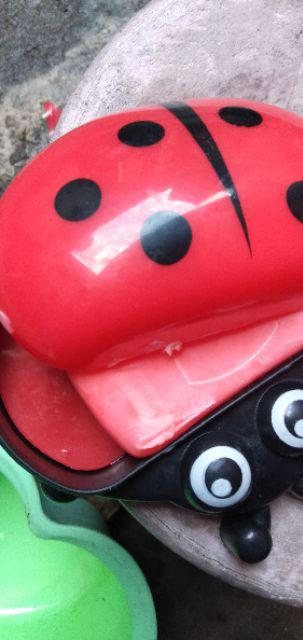 (stok Ready) Tempat Sabun Mandi Batang Lady Bug