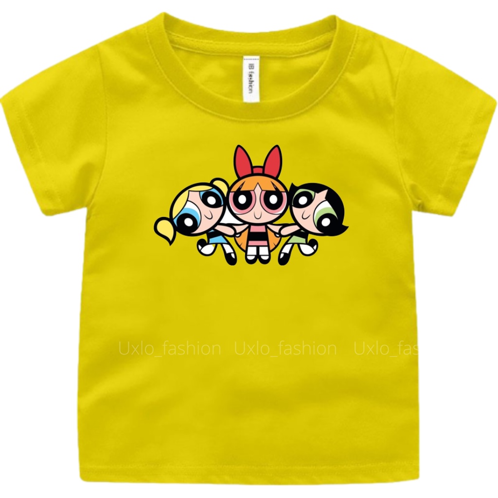 ATASAN BAJU KAOS ANAK PEREMPUAN MURAH LENGAN PENDEK MOTIF GAMBAR KARTUN LUCU IDEAL UMUR 2 3 4 5 6 7 8 9 TAHUN UXLO FSHION