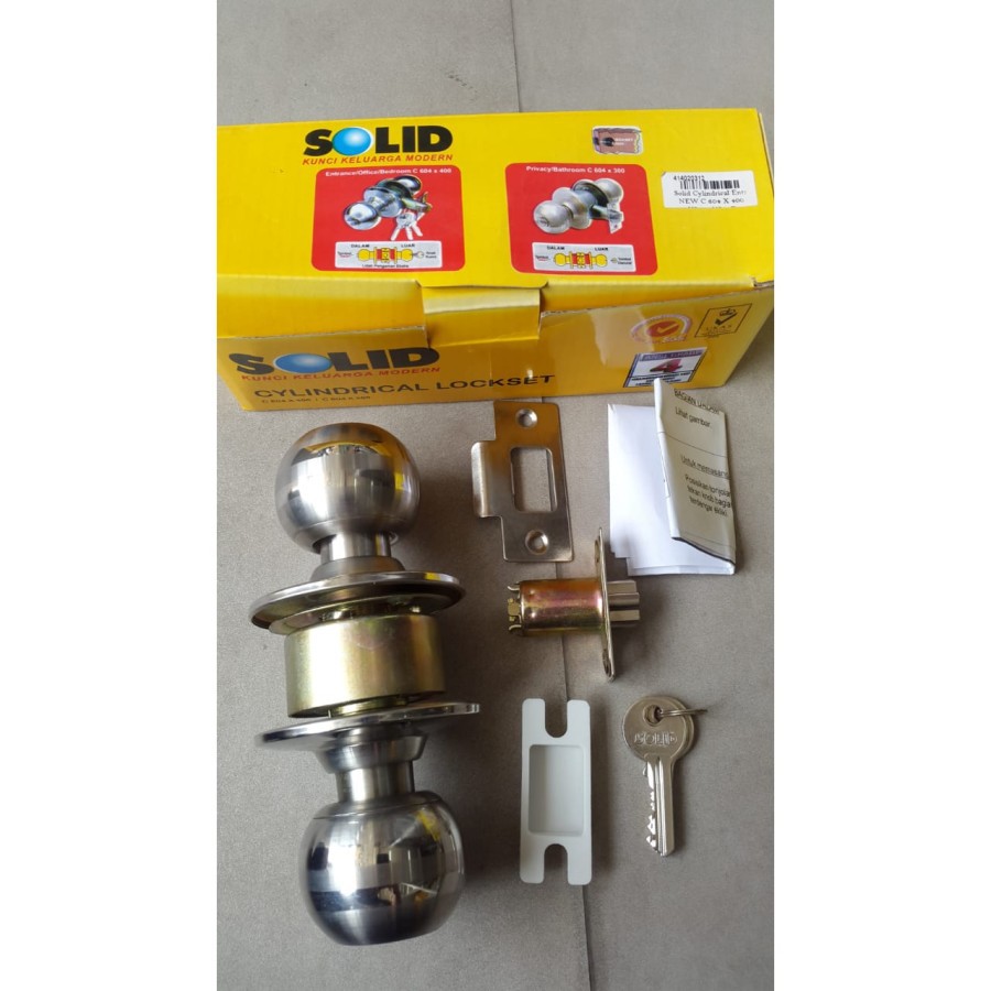 SOLID KUNCI BULAT CYLINDRICAL C 604 X 400 US32 + US32D