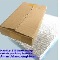 

kardus+buble wrab/packing