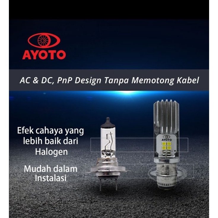 Lampu led motor anti kabut murah